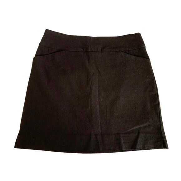 Charter Club Black Mini Skort Size PP - Picture 4 of 7